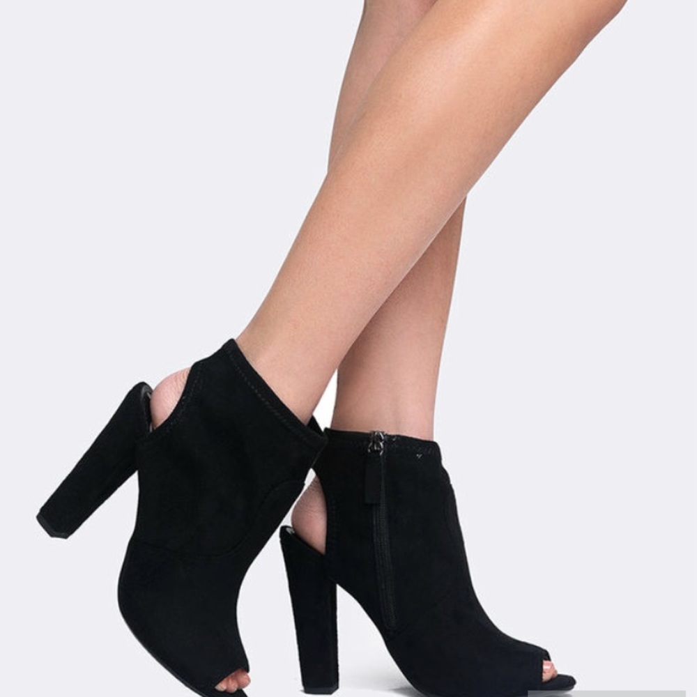 Black booties